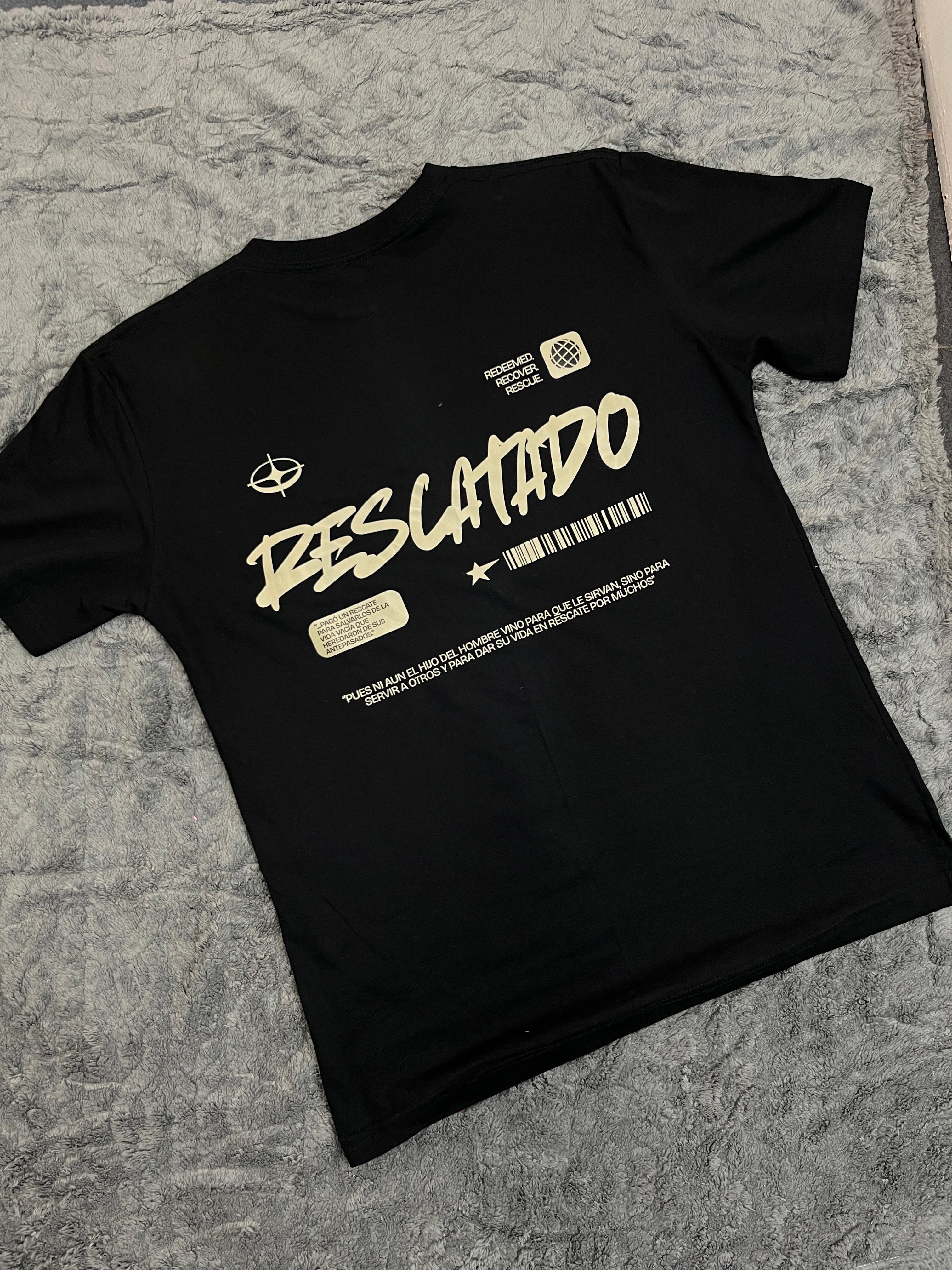 Tee Rescatado negra
